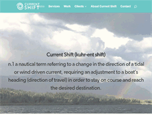 Tablet Screenshot of currentshiftmedia.com